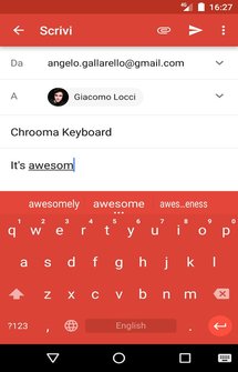 Chrooma Keyboard на Андроид