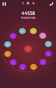 Игра Атомы - соединяйте атомы на Android