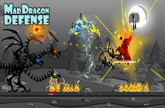 Игра Mad Dragon Defense на Андроид