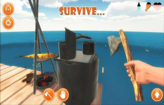 Игра Raft Survival Simulator на Андроид