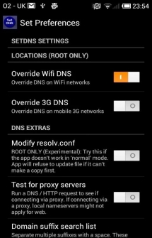 Set DNS для Андроид