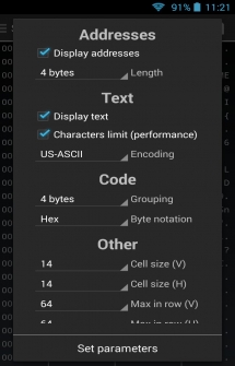 Macro HEX Edit на Андроид