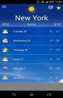 The Weather на Андроид