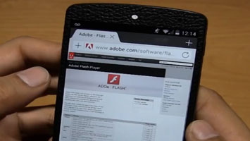 Adobe Flash Player на Android 4.4 KitKat