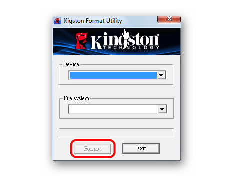 Kingston usb format tool free download