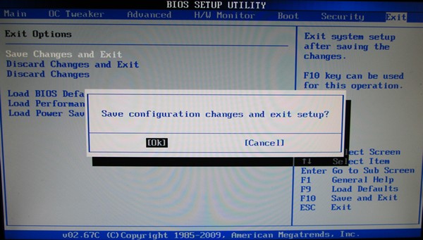Настройка BIOS для загрузки с LiveCD
