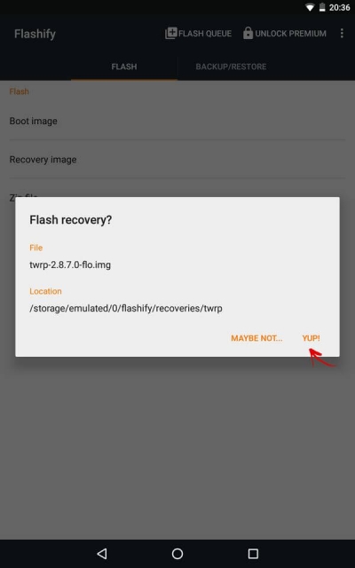 Приложение Flashify
