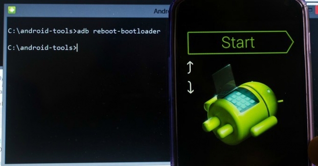 adb reboot-bootloader