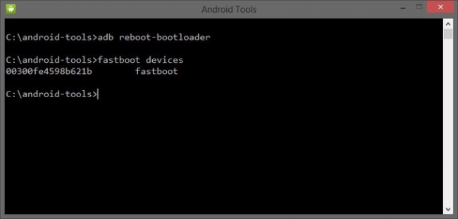 fastboot devices