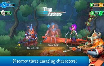 Tiny Archers – защитите свое королевство от армии гоблинов и троллей, метко стреляя по врагам из лука