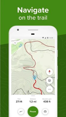 AllTrails: Hiking, Running Mountain Bike Trails на Андроид