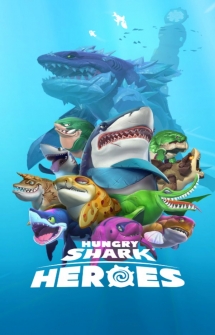 Игра Hungry Shark Heroes на Андроид