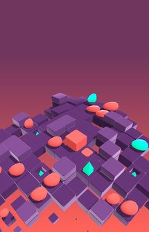 Игра Splashy Cube: Color Run на Андроид