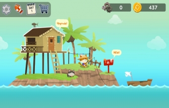 Игра Кот Рыболов для Андроид