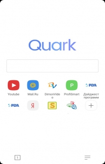 Quark Browser на Андроид