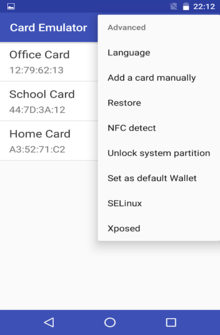 NFC Card Emulator Pro на Андроид