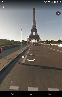 Приложение Google Earth на Андроид