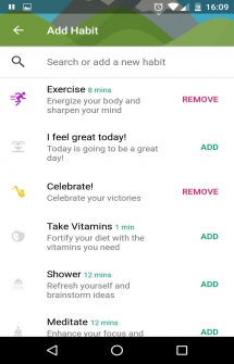 Мотивирующее приложение Fabulous на Андроид
