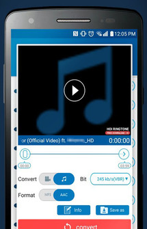 Аудио и видео конвертер MP3 Video Converter на Андроид