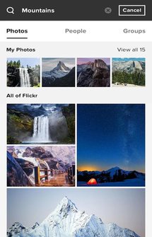 Flickr на Android - официальное приложение Фликр