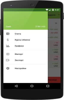 Open Money Tracker для Андроид