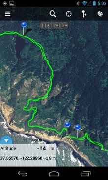Gaia GPS (Topo Maps) на Андроид