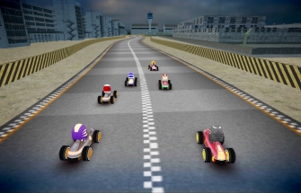 Игра Rush Kart Racing 3D на Андроид