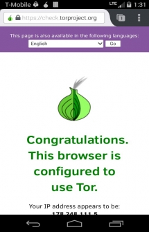 Orfox: Tor Browser for Android – удобный браузер