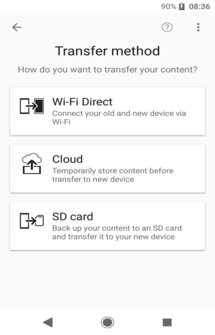 Xperia Transfer Mobile на Андроид