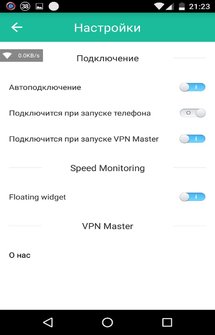 Приложение VPN Master Free
