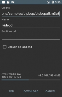 Программа для скачивания видео из m3u8 на Андроид