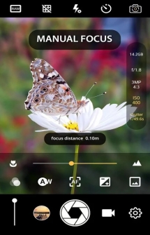 Manual Camera Pro на Андроид