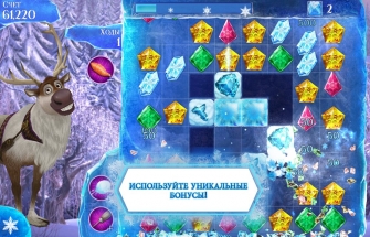 Игра Frozen Free Fall на Android