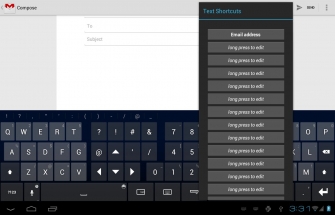 Удобная клавиатура Thumb Keyboard на Андроид