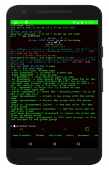 Инновационный лаунчер Linux CLI Launcher на Андроид