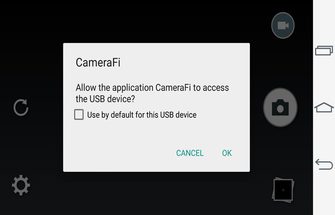 Приложение CameraFi на Андроид