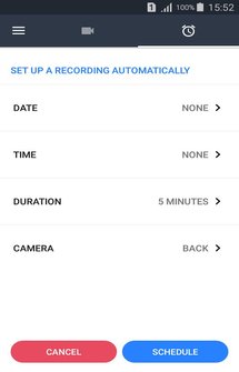 Secret Video Recorder - приложение для секретной видео записи на Андроид