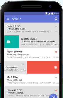 Почтовое приложение Newton Mail на Андроид
