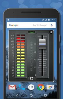 Приложение Громкость музыки Эквалайзер Усилитель баса на Андроид