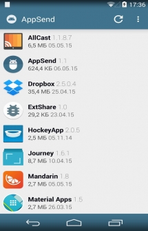 AppSend для Андроид