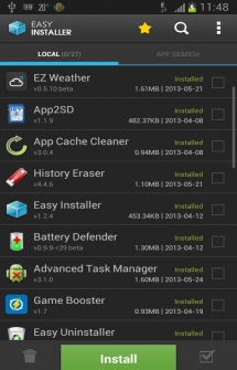 Easy Installer Apps On SD