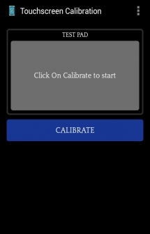 Touchscreen calibration