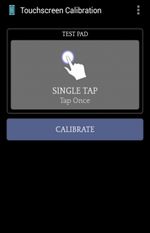 Touchscreen calibration на Андроид