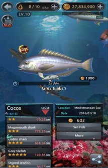 Игра Рыболовный крючок - ловите рыб на Android