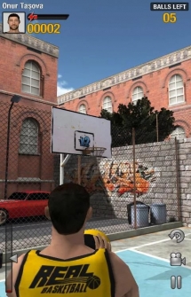 Игра Real Basketball на Андроид