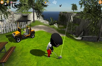 Stickman Cross Golf Battle на Андроид