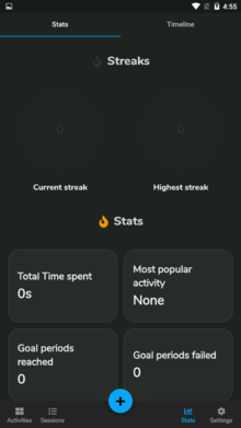Timecap: трекер времени и привычек на Андроид