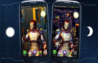 Iron Man 3 Live Wallpaper на Android