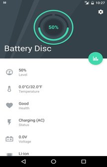Beautiful Battery Disc на Андроид