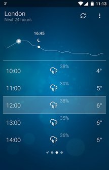 Weather (Погода) на Андроид